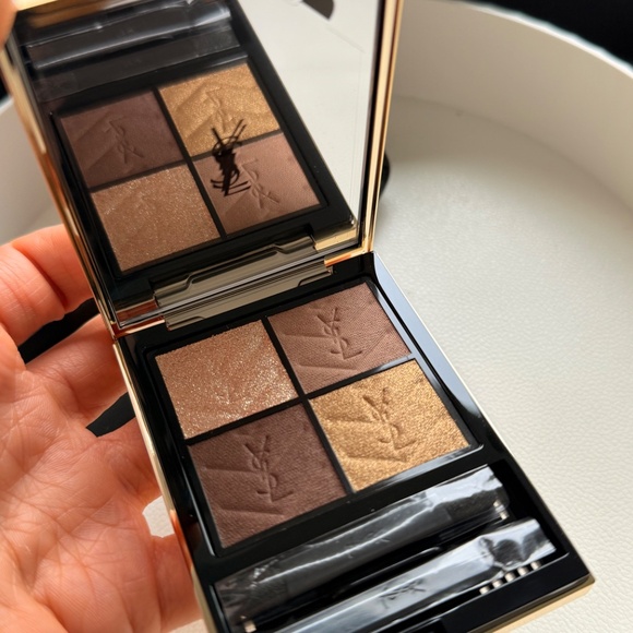 YSL Couture Eye Palette – 4 Shades of Luxe Gold & Brown | Limited Edition Case - Picture 4 of 4